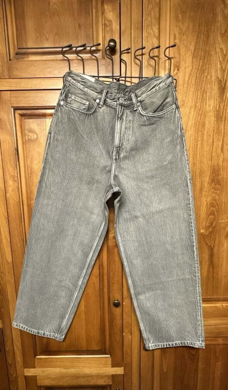 H&M Baggy Fit Gray Denim Jeans